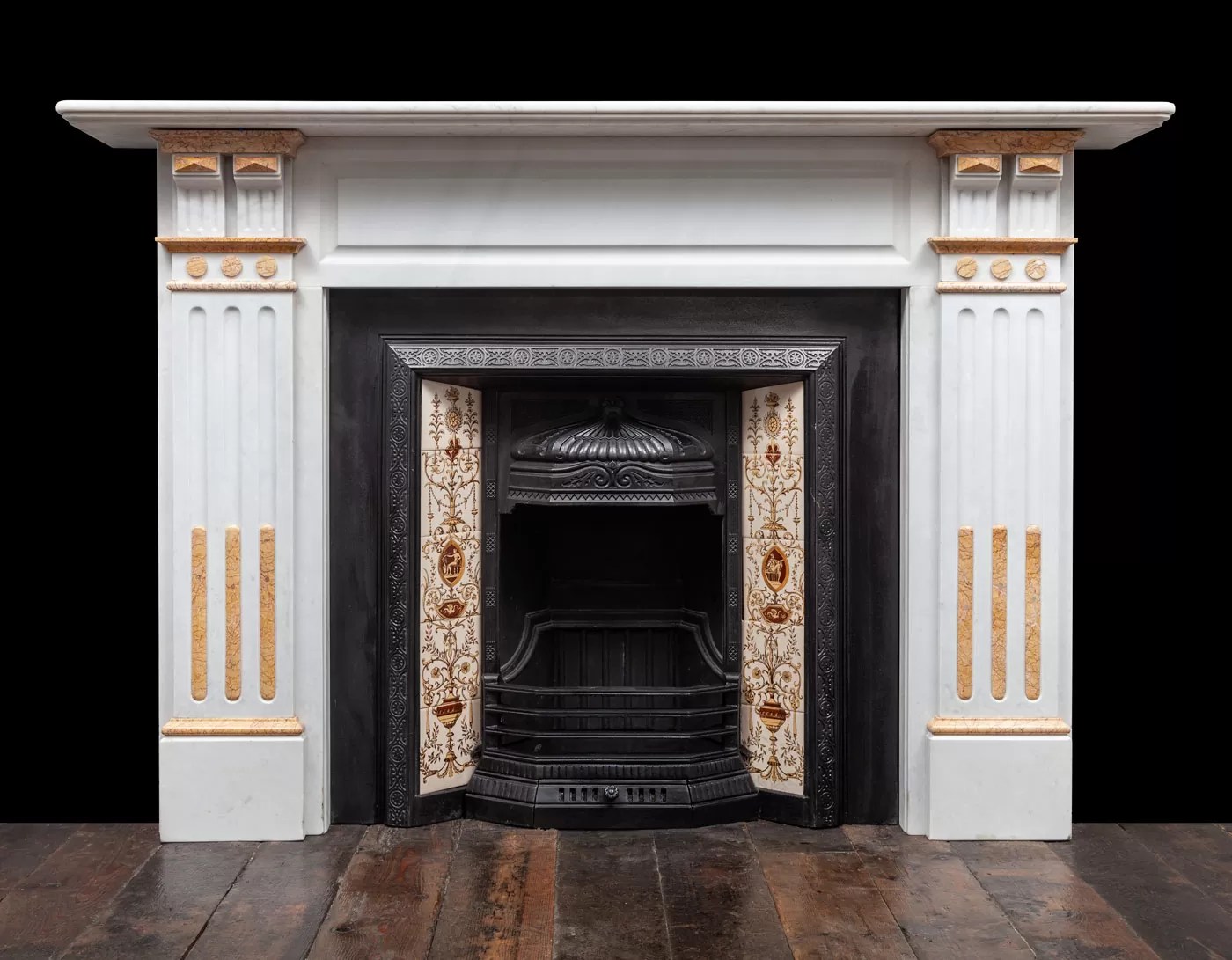 Marble Fireplace 19401 19th Century, 19th Century Marble, Antique