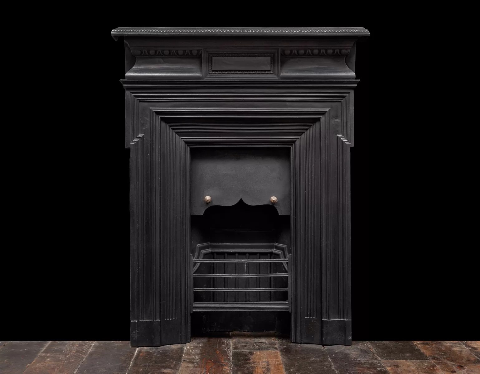 Castiron Fireplace Ci207 19th Century, 20th Century, Antique Cast Iron Fireplaces, Antique