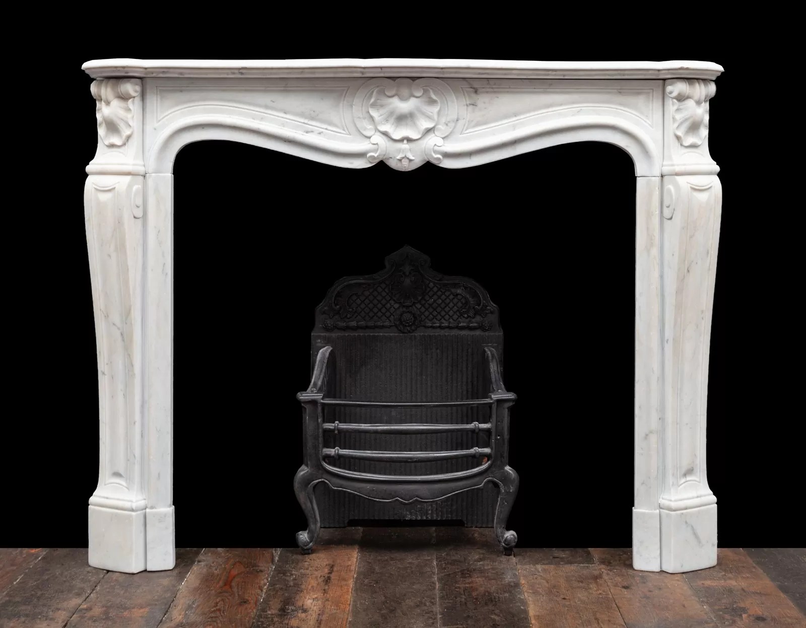 French Fireplace 19412 19th Century, 19th Century Marble, Antique