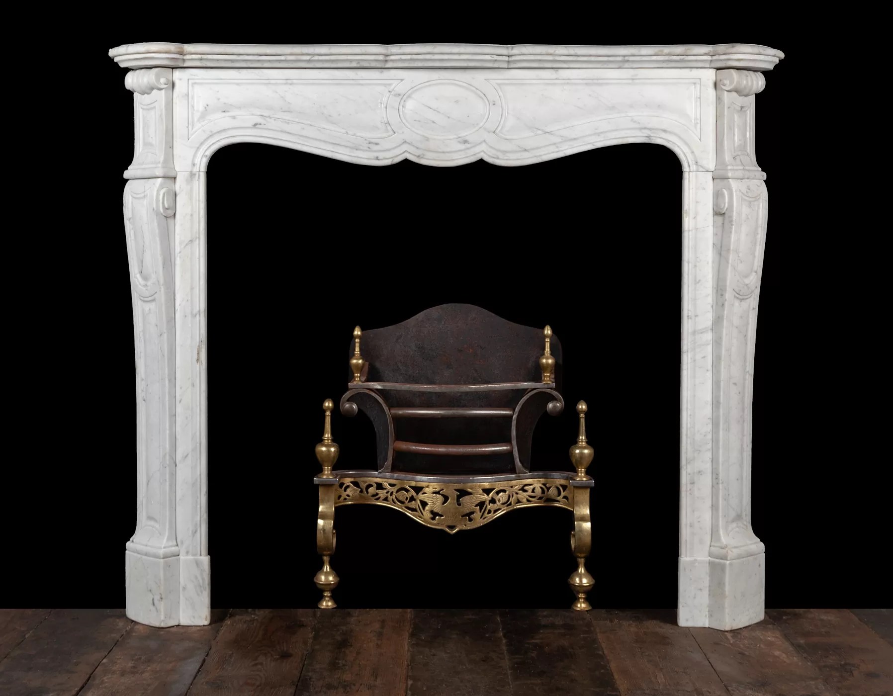 French mantel 19420 19th Century, 19th Century Marble, Antique