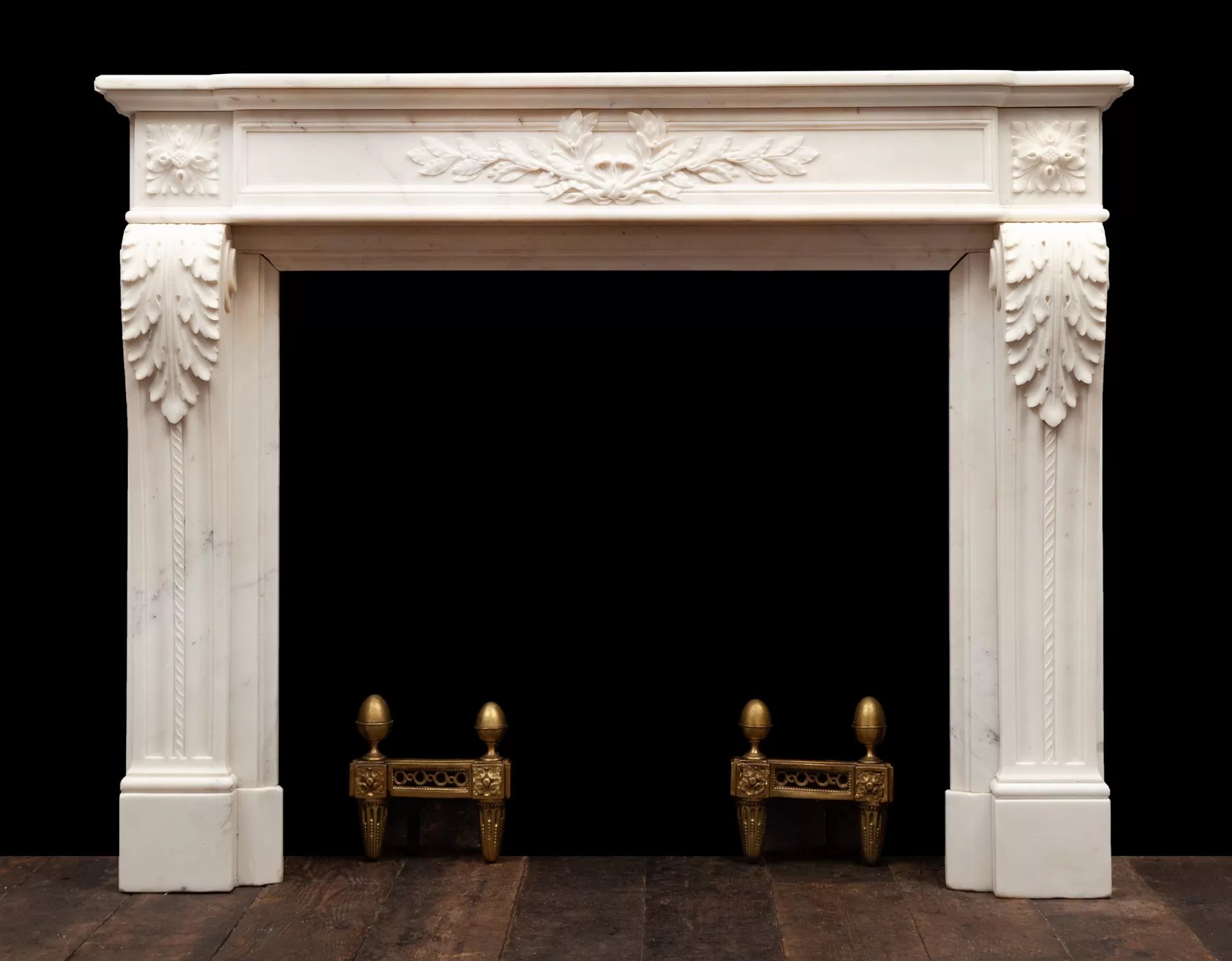 French Mantel 19432 19th Century, 19th Century Marble, Antique