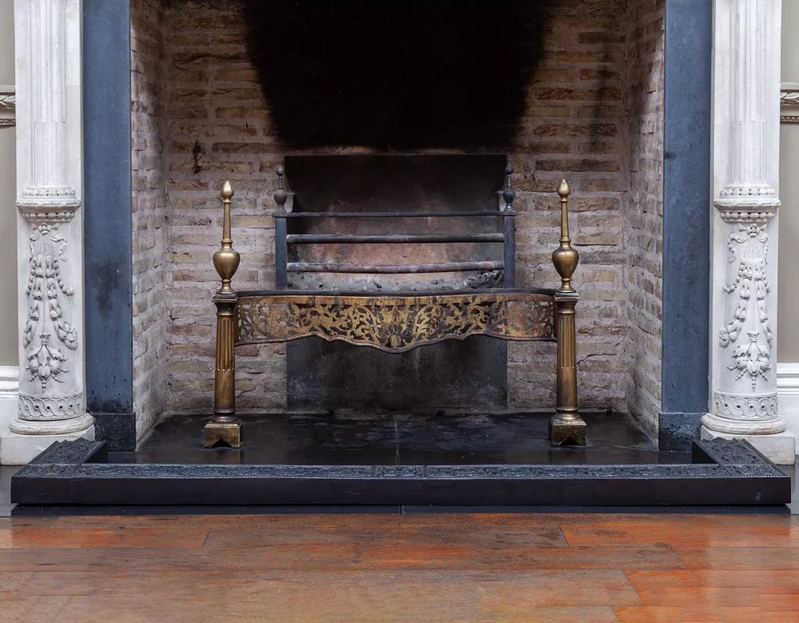 Fireplace Fender F081 Antique Fenders, Fireplace Accessories Ryan & Smith Antique