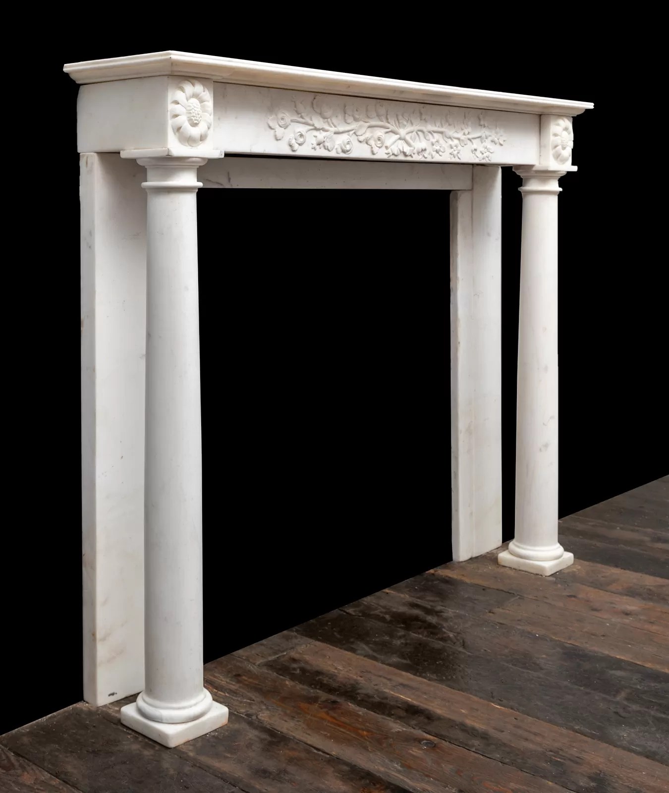 Regency Fireplace 19476 19th Century, 19th Century Marble, Antique