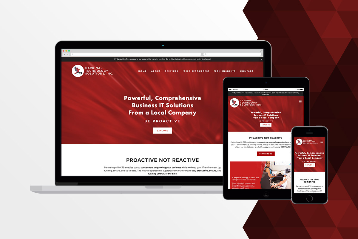 Cardinal Technology Solutions Ryan Belton Design