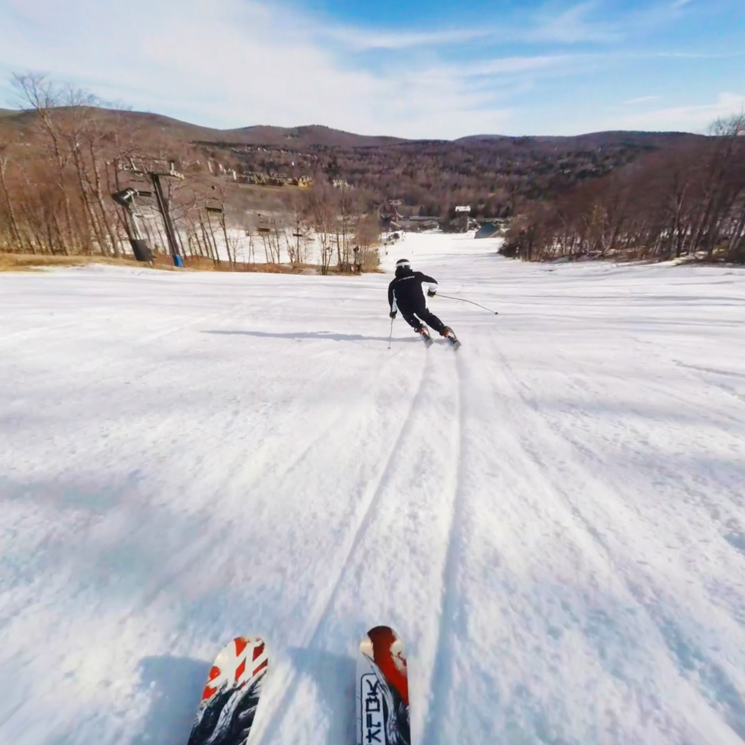 Ryan Berliner Thanksgiving Ski at Mount Snow