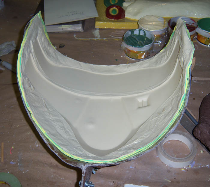 Fiberglass Cast & Mold of Cod Armor Ryan Day Studios