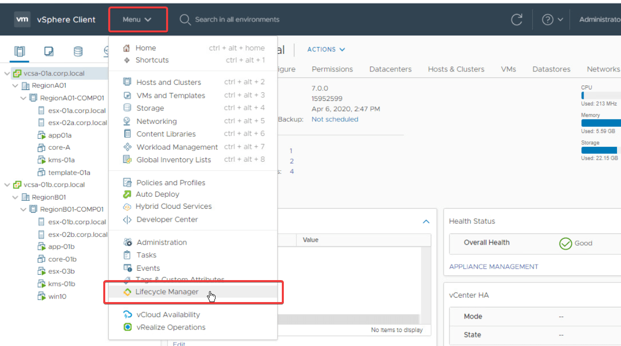 RyanJan How to Update VMware ESXi Hosts with Lifecycle Manager