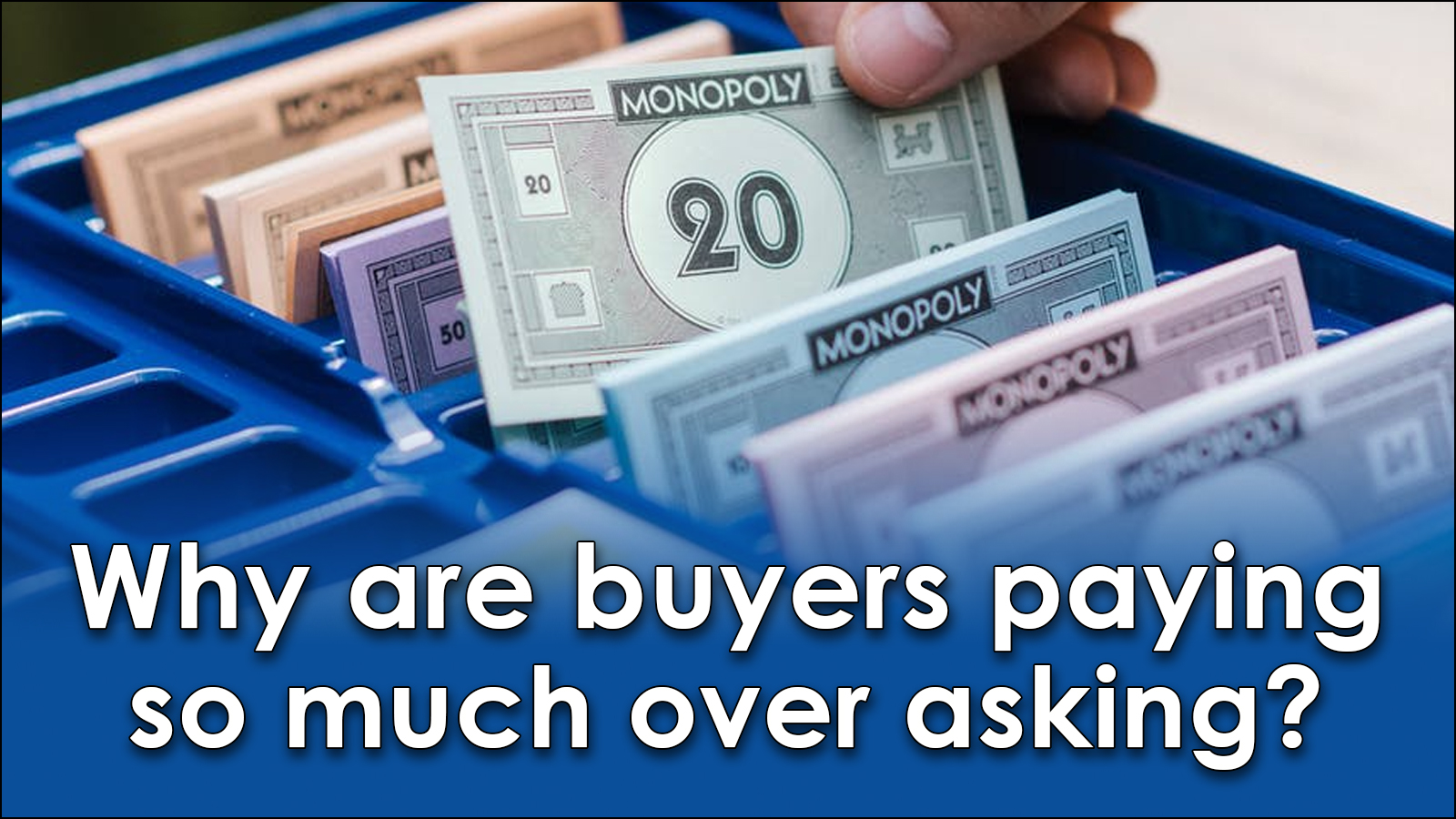 Why are buyers paying so much over asking? Ryan Ligeza