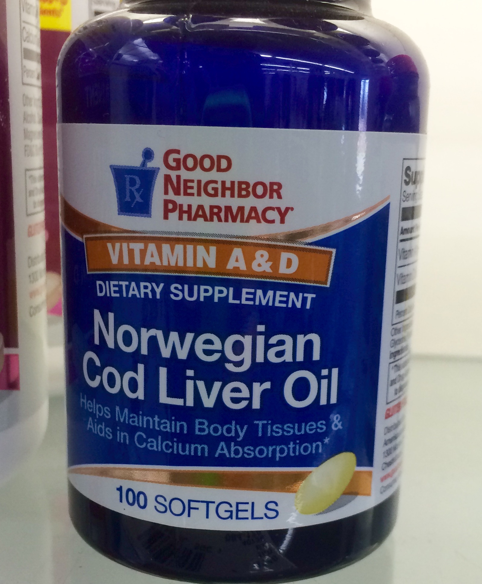 Norwegian Cod Liver Oil Ryan Pharmacy