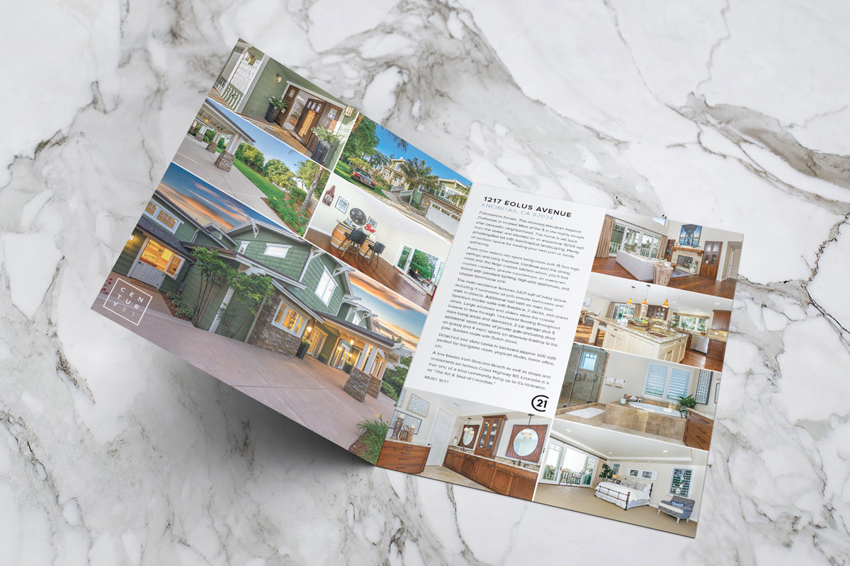 At Home San Diego Property Brochure Ryan Phebus Design