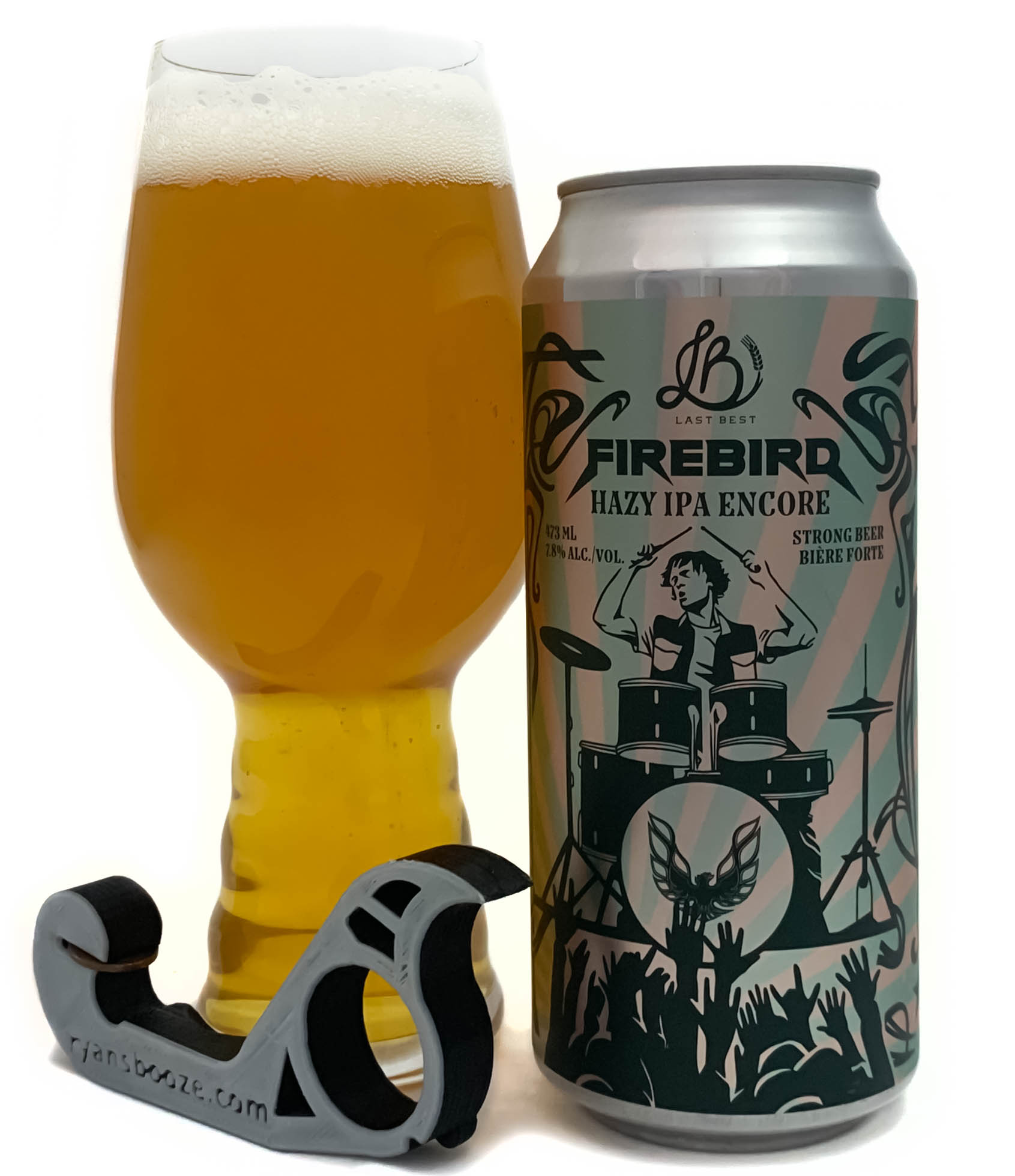 Last Best Brewing and Distilling Firebird Hazy IPA Encore American