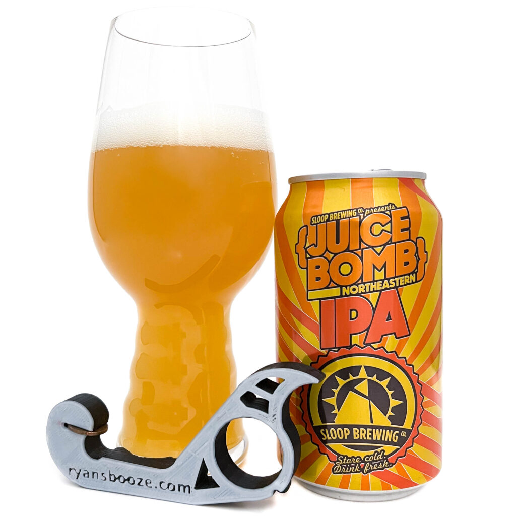 Sloop Brewing Co. Juice Bomb American IPA at 6.5 ABV RyansBooze