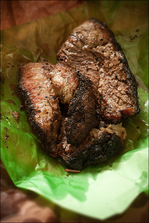 Foie Gras Hot Dog . Austin, TX Hot meat dip.