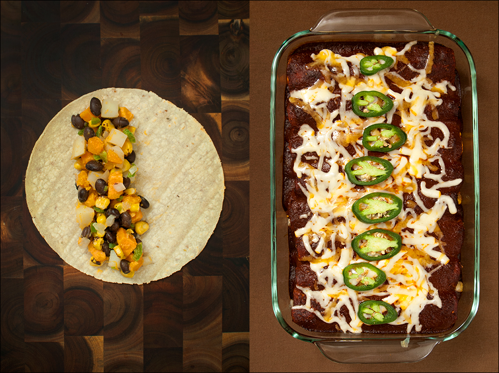 Foie Gras Hot Dog . Austin, TX Enchiladas de la tierra.