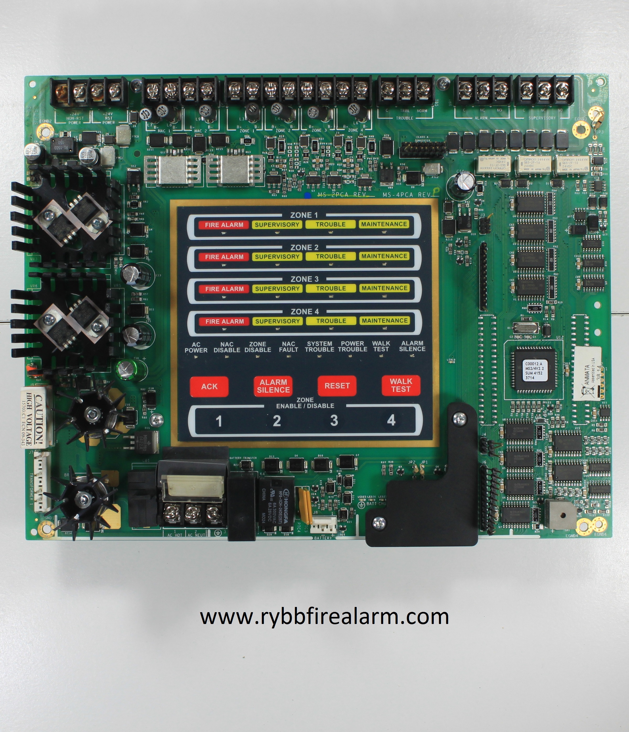 FireLite MS4 Fire alarm control panel RYBB Fire Alarm Parts