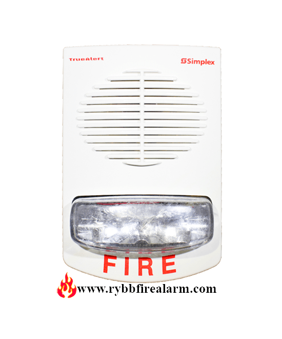 Simplex 4906-9153 Wall Speaker Strobe (White) P/n:0743259 - Rybb Fire Alarm