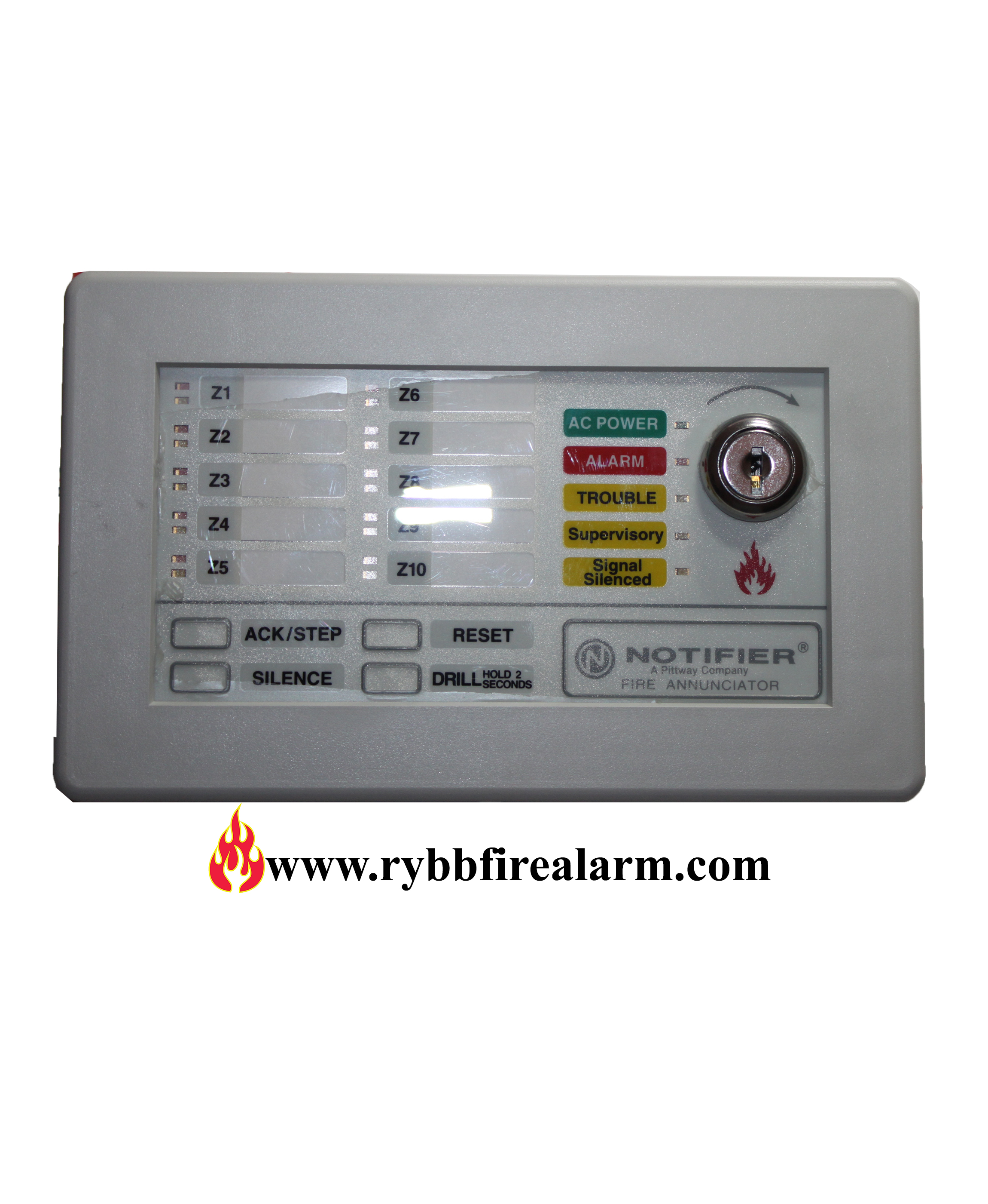 FireLite LED10 Fire alarm annunciator RYBB Fire Alarm Parts