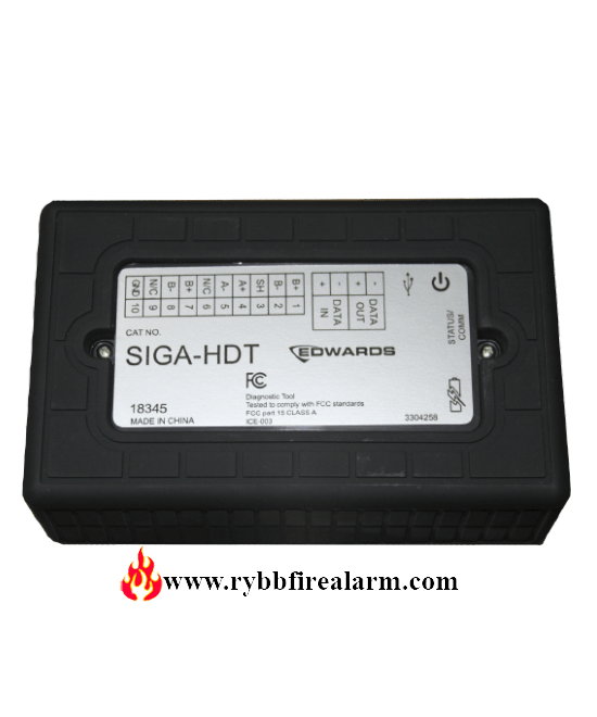 Edwards SIGAHDT Diagnostic Tool Rybb Fire Alarm Inc