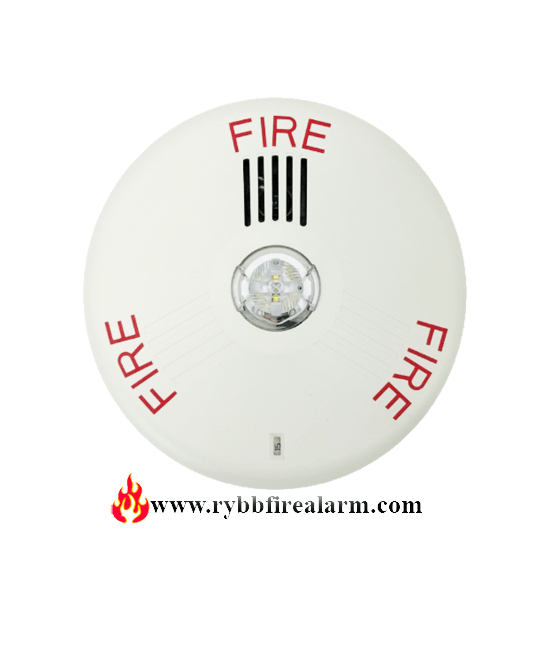 Siemens SLHSCW-F Ceiling Horn Strobe - RYBB Fire Alarm Parts, Service