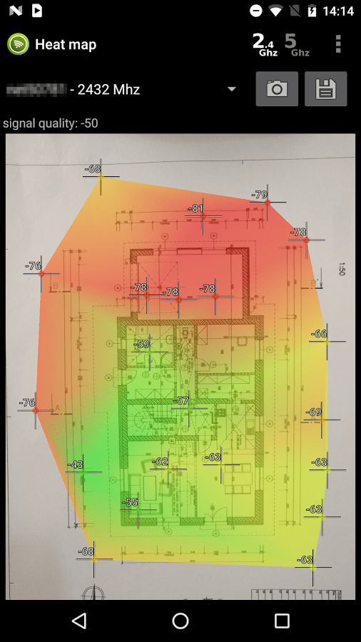 Create A Wifi Heat Map Using Esp8266 Arduino Electropeak Heat Map