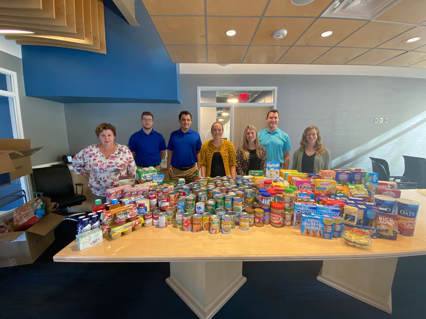 Rycon Donated 412 lbs of Food to the Greater Pittsburgh Community Food