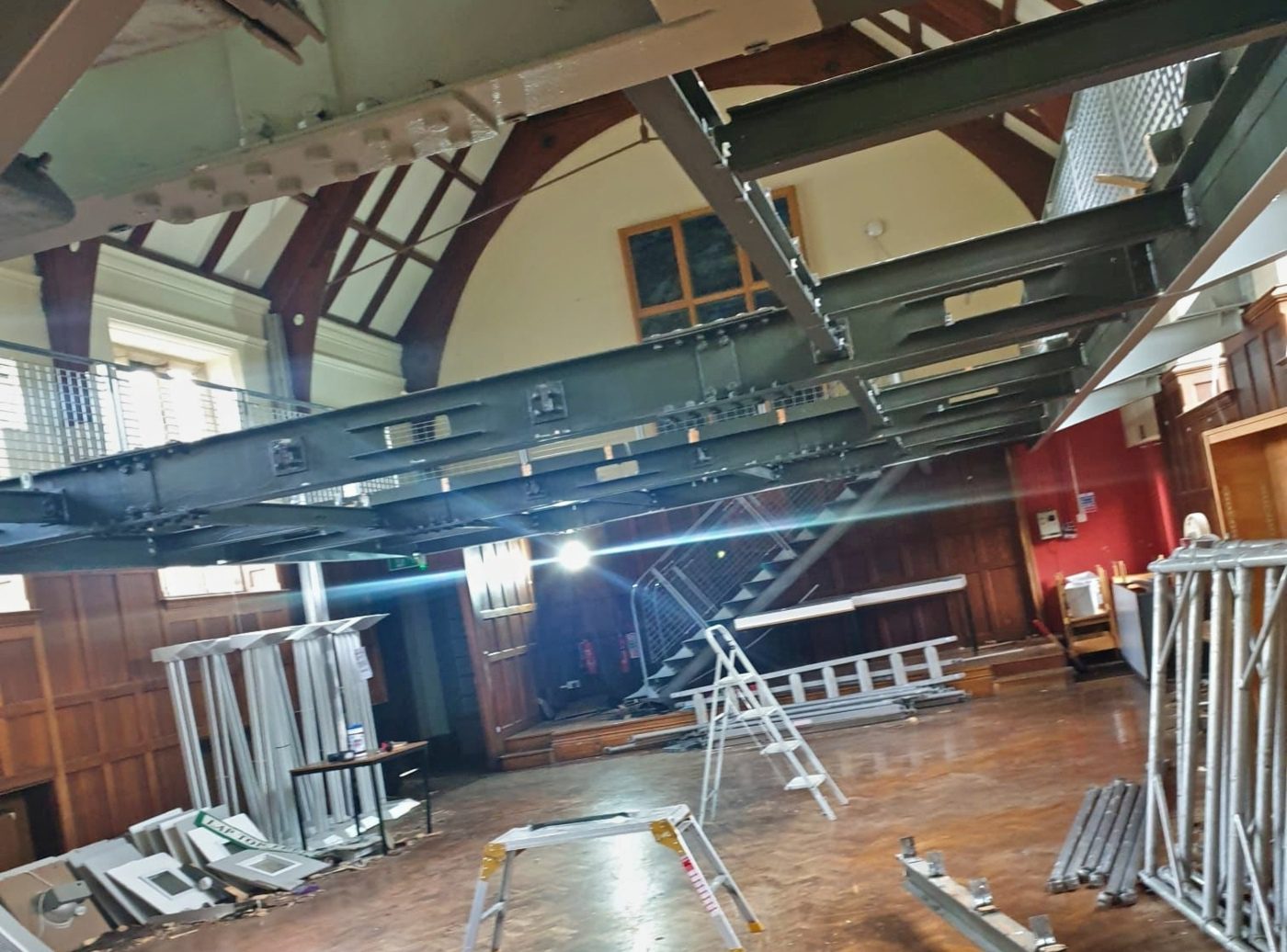 Work progressing rapidly on Osborn Hall renovations Rydal Penrhos