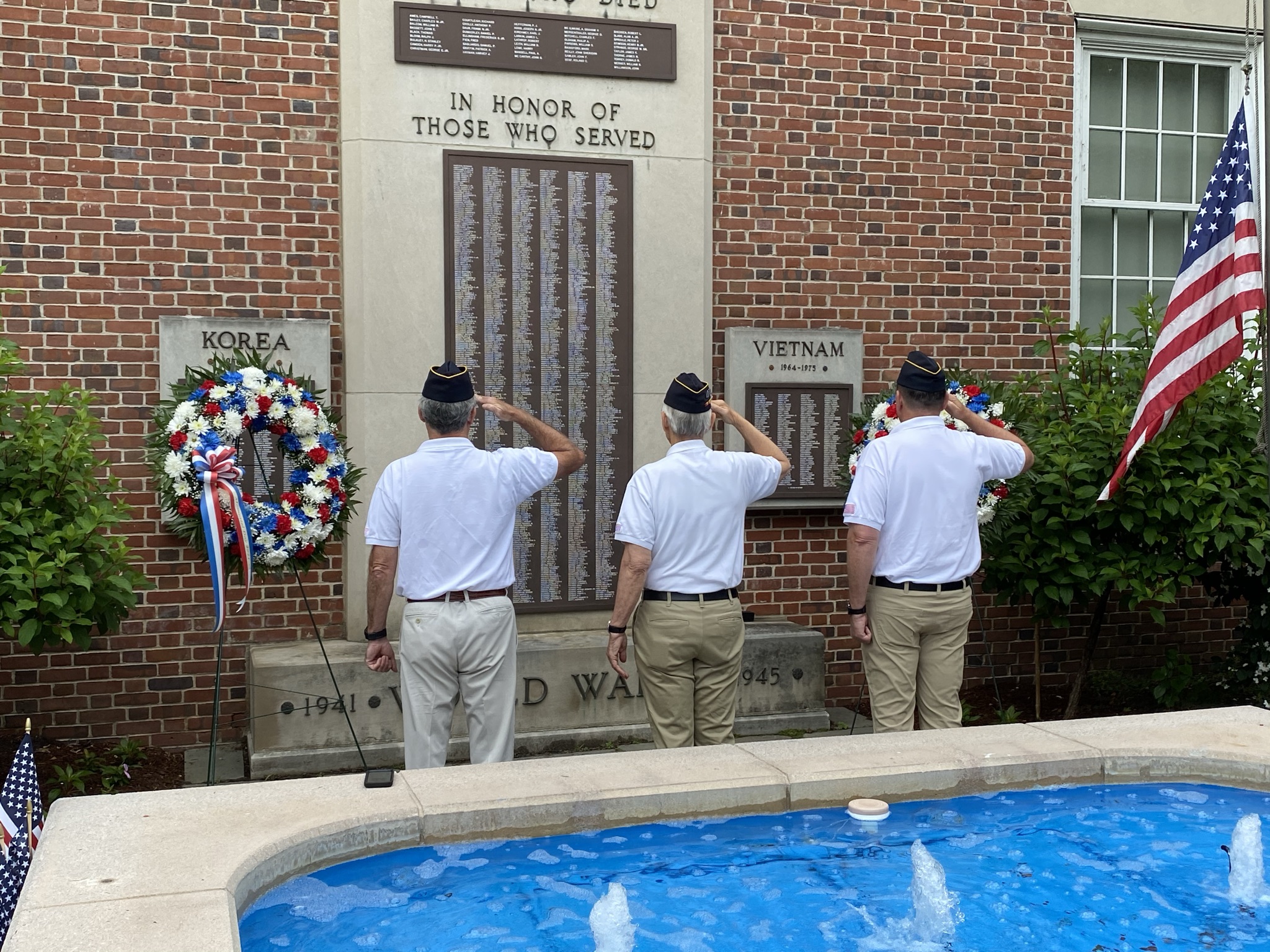 Memorial Day 2021 Wreath Laying Rye, NY American Legion Post 128