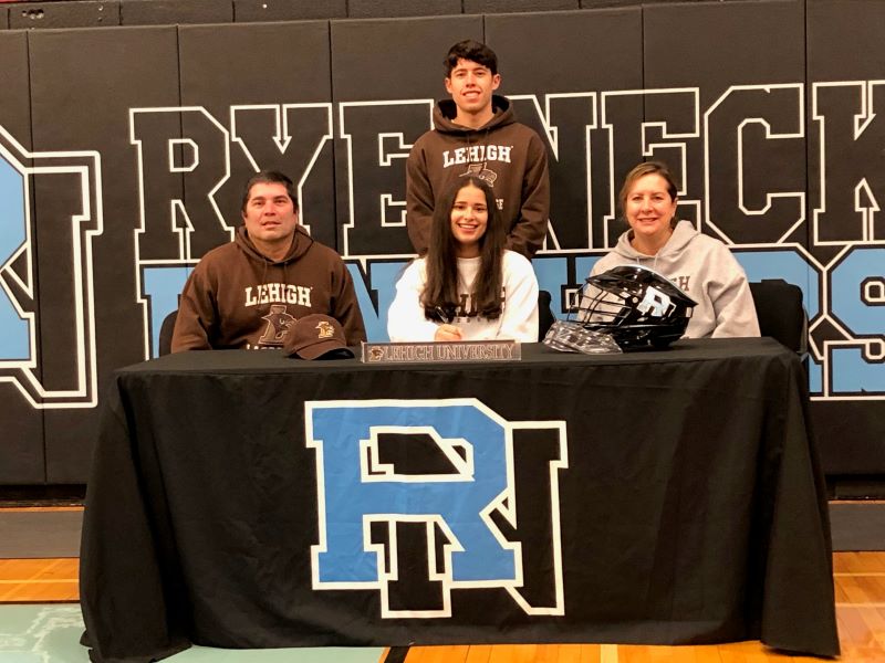 ThreeSport Scholar/Athlete Julie DeLitta Rye Record