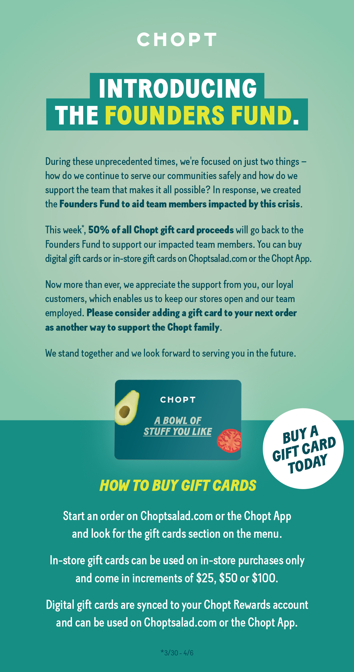 Rye Ridge Shopping Center » Rye Ridge » Grab a Gift Card and Support