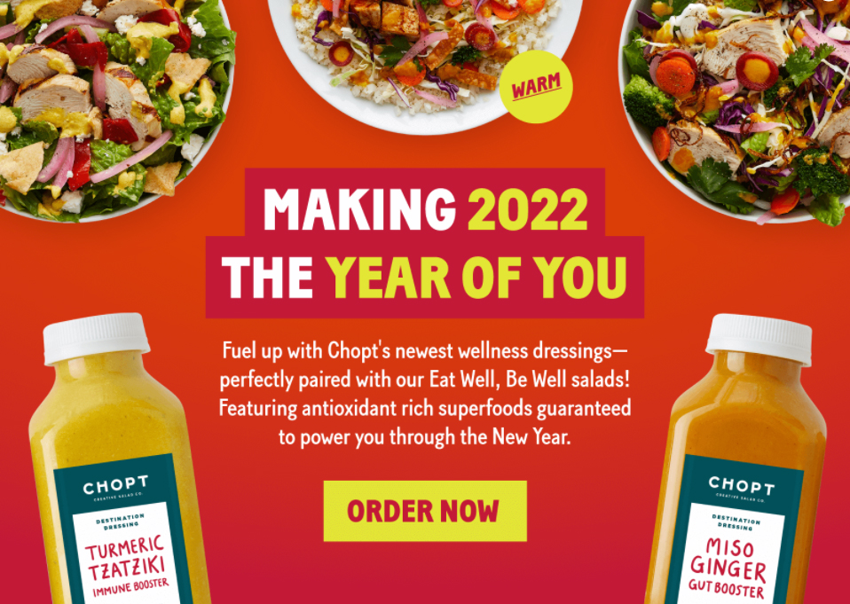 Rye Ridge Shopping Center » Rye Ridge » Chopt Making 2022 the Year Of You