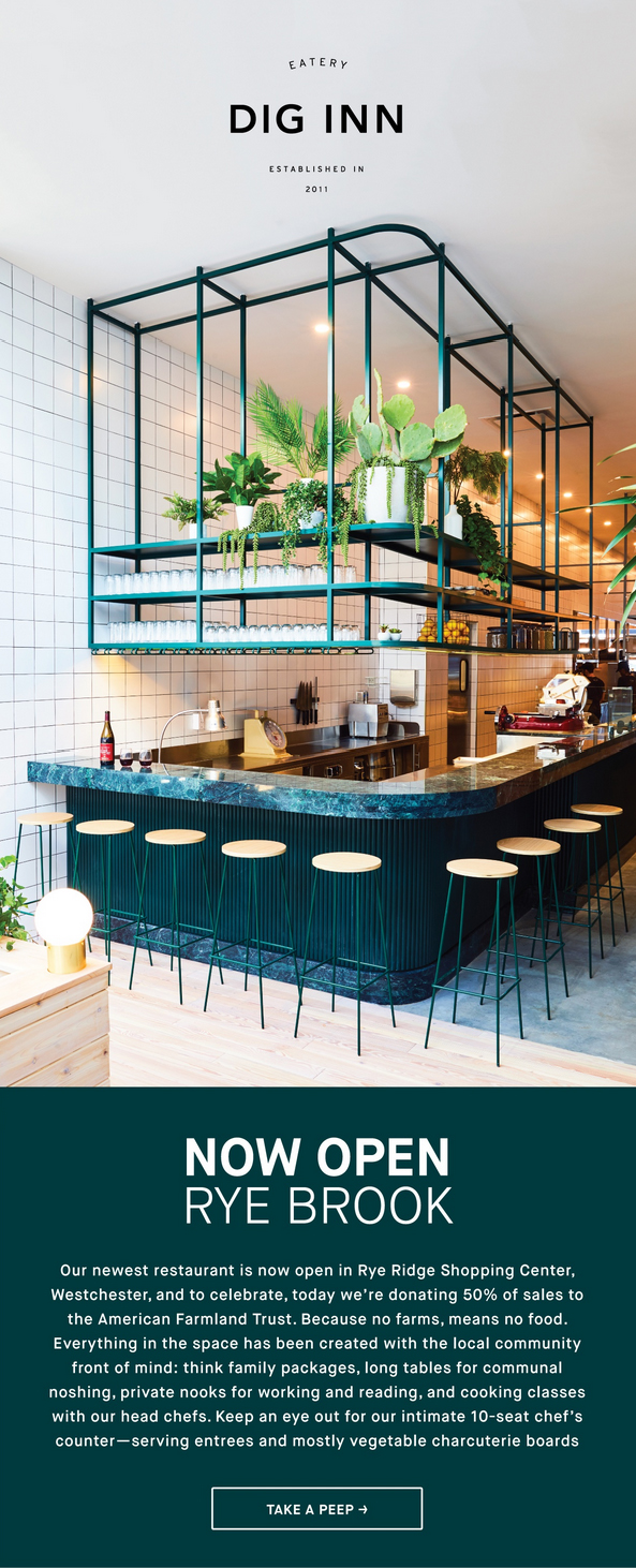 Rye Ridge Shopping Center » Featured Stores » Dig Inn Now Open