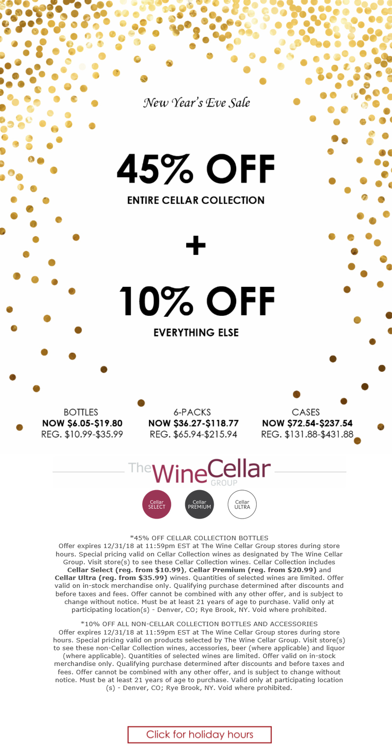 Rye Ridge Shopping Center » Rye Ridge » Pop, Fizz, Clink! 45 off