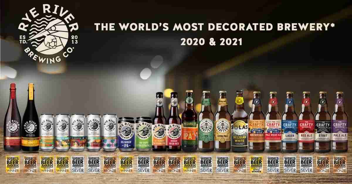 2021 World Beer Awards Results Rye River Brewing Company
