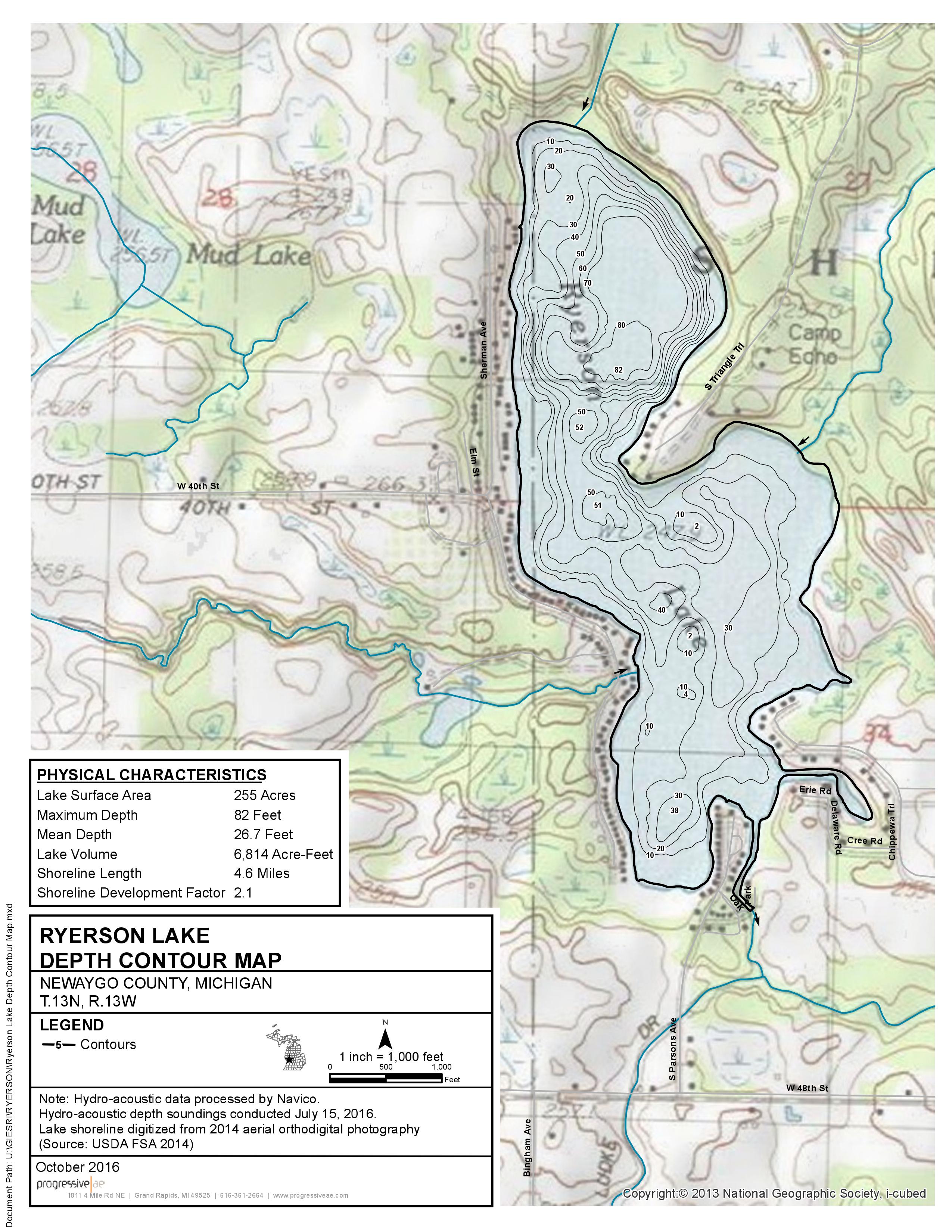 Lake Maps RYERSON LAKE ASSOCIATION
