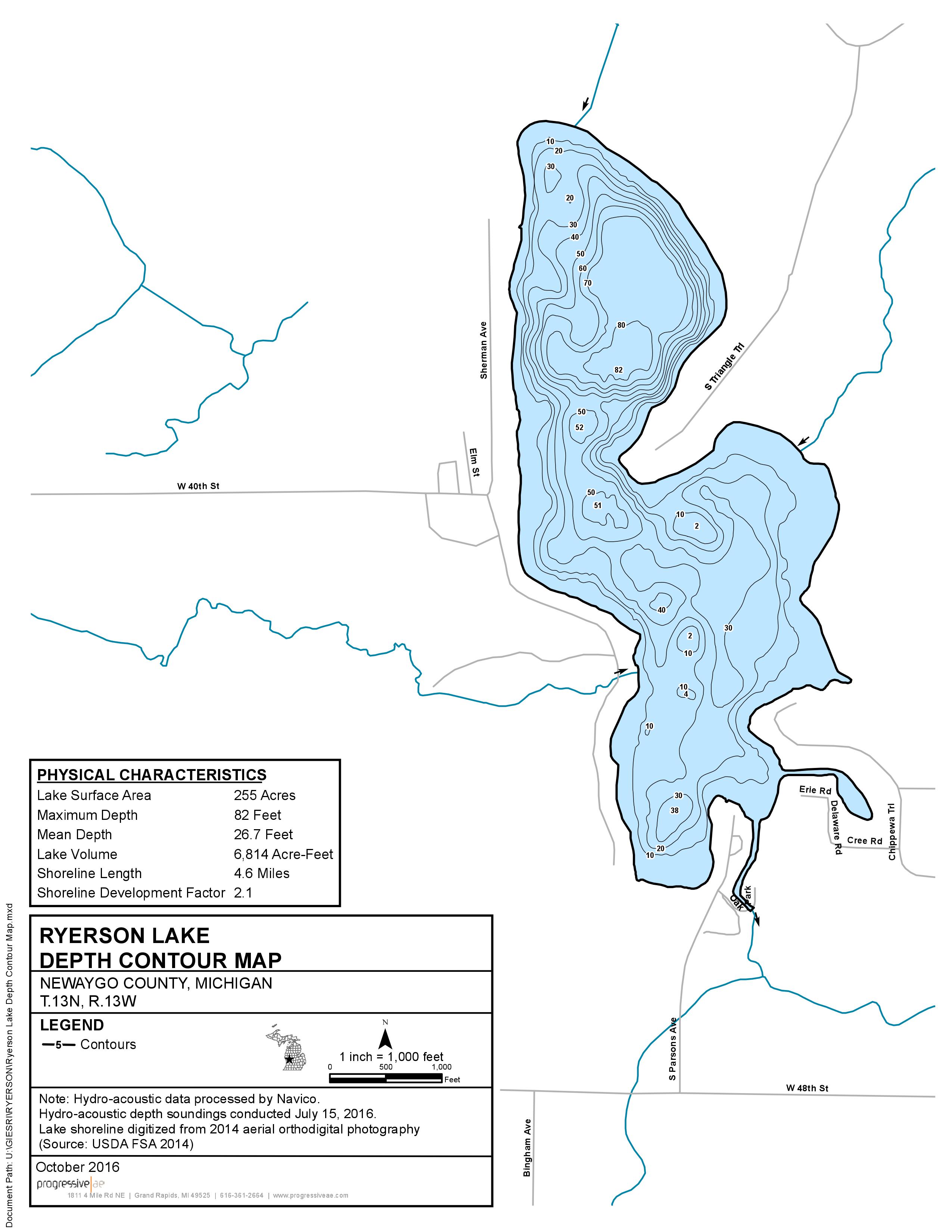 Lake Maps RYERSON LAKE ASSOCIATION