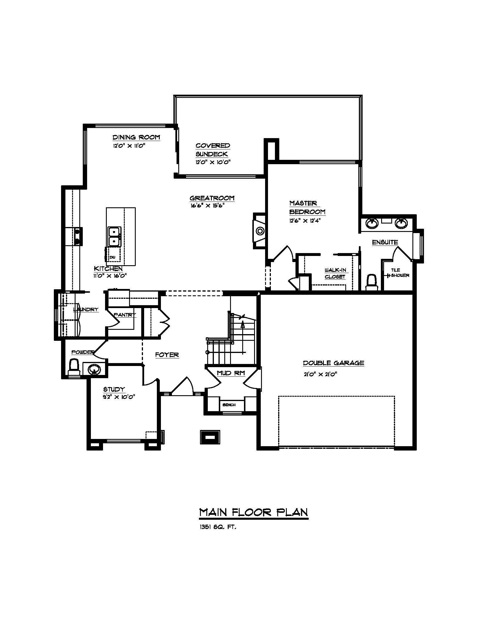 The Aldridge Custom Home Plan • Rykon Construction