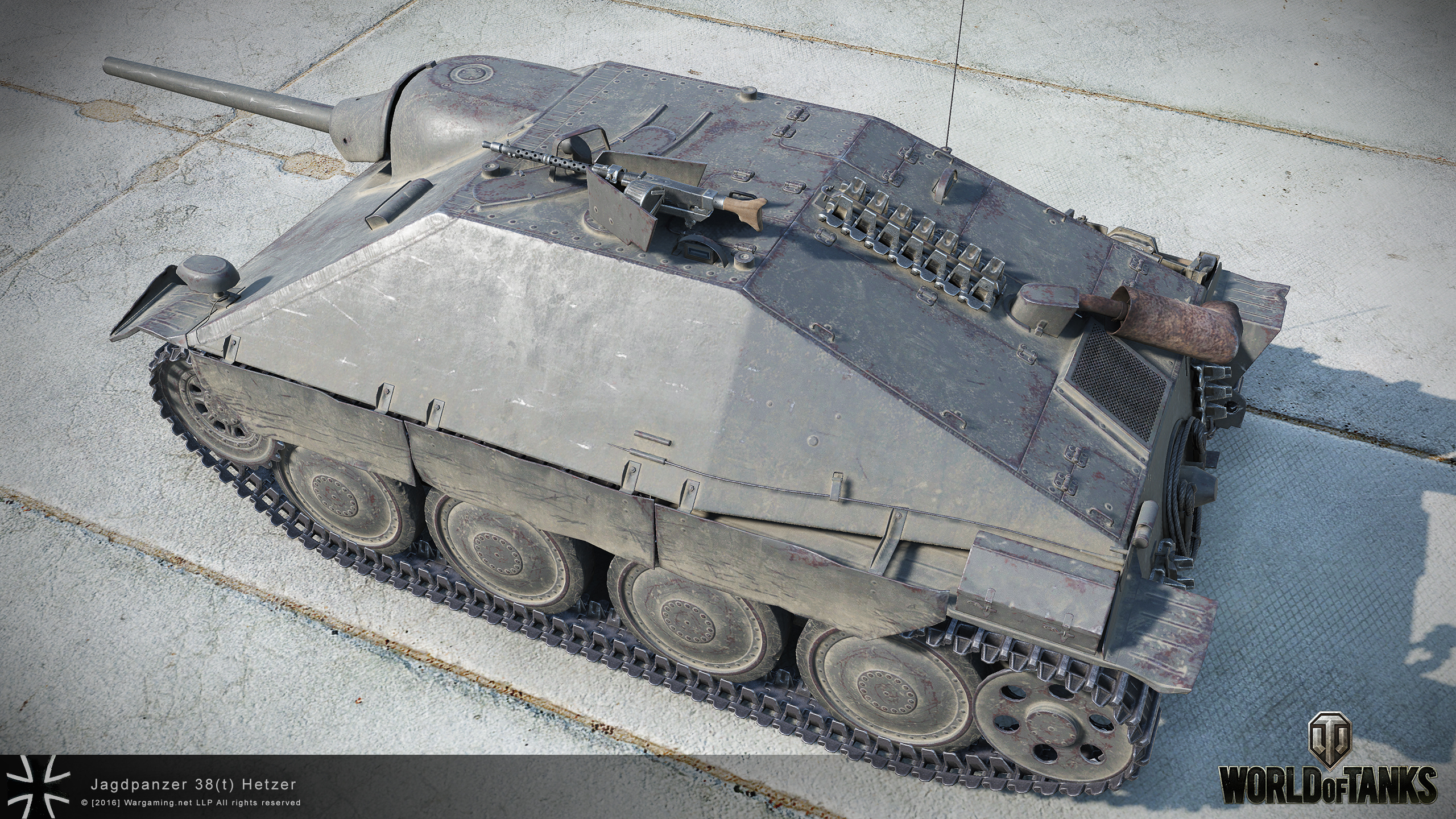 Jagdpanzer 38(t) (Hetzer) HD Renders The Armored Patrol