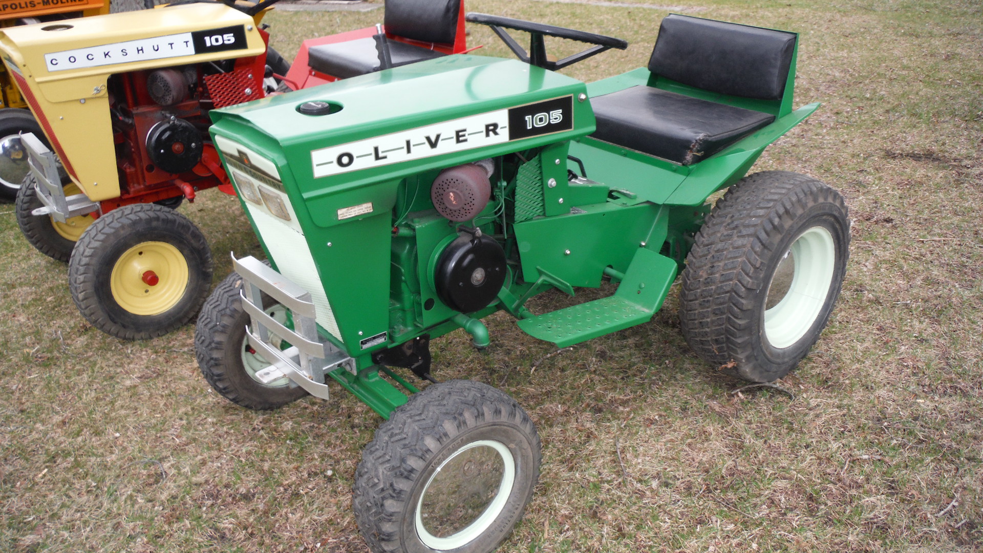 Oliver 105 Garden Tractor Garden Ftempo