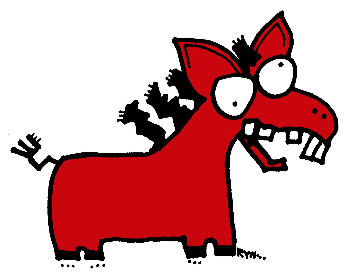 Funny Bumper Sticker Don't be a Jackass on the Road Ryn Gargulinski