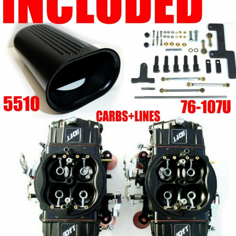 Big Block Chevy 871 Blower Supercharger the Blower Shop All Black 2v