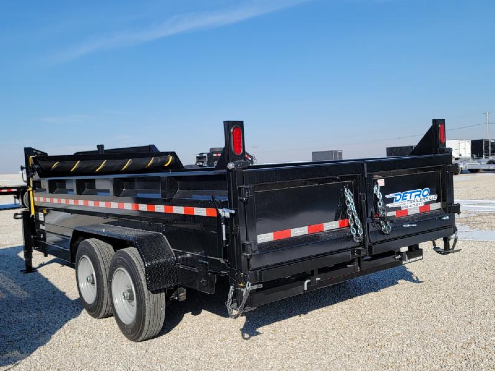 2021 SureTrac 82 x16 HD 16K Telescopic Gooseneck Dump Trailer for sale