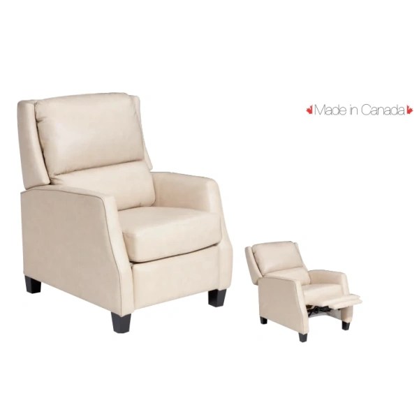 Reclining Leather Accent Chair LC625 Ryn's Furniture and Mattress