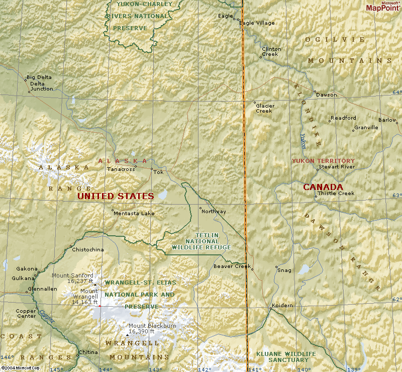 Map Of Tok Alaska Tok Alaska