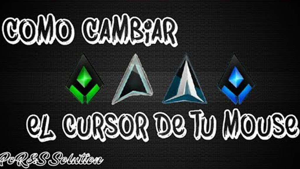 Como Cambiar el Cursor del Mouse en Windows 7/8/10 Pack de Punteros
