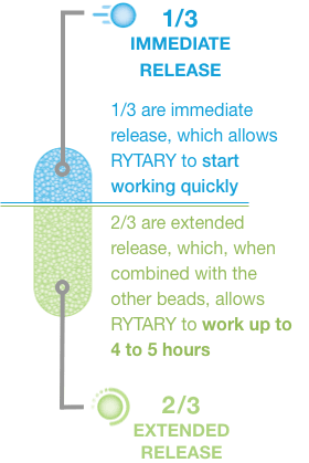 How it Works | RYTARY® (carbidopa and levodopa) extended-release 