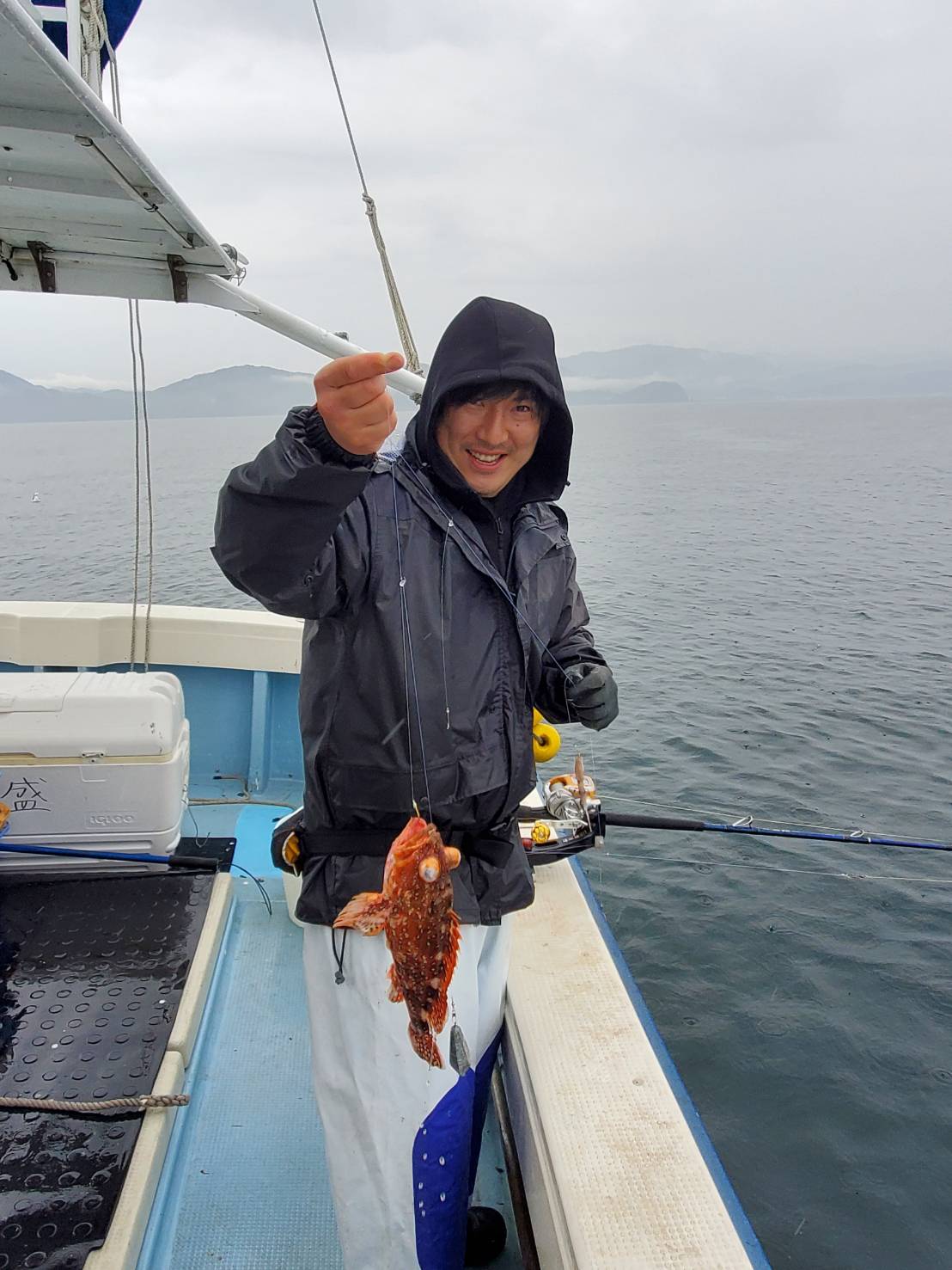 根魚釣りに行ってきました★ 兵庫 香住港 遊漁船 隆盛丸