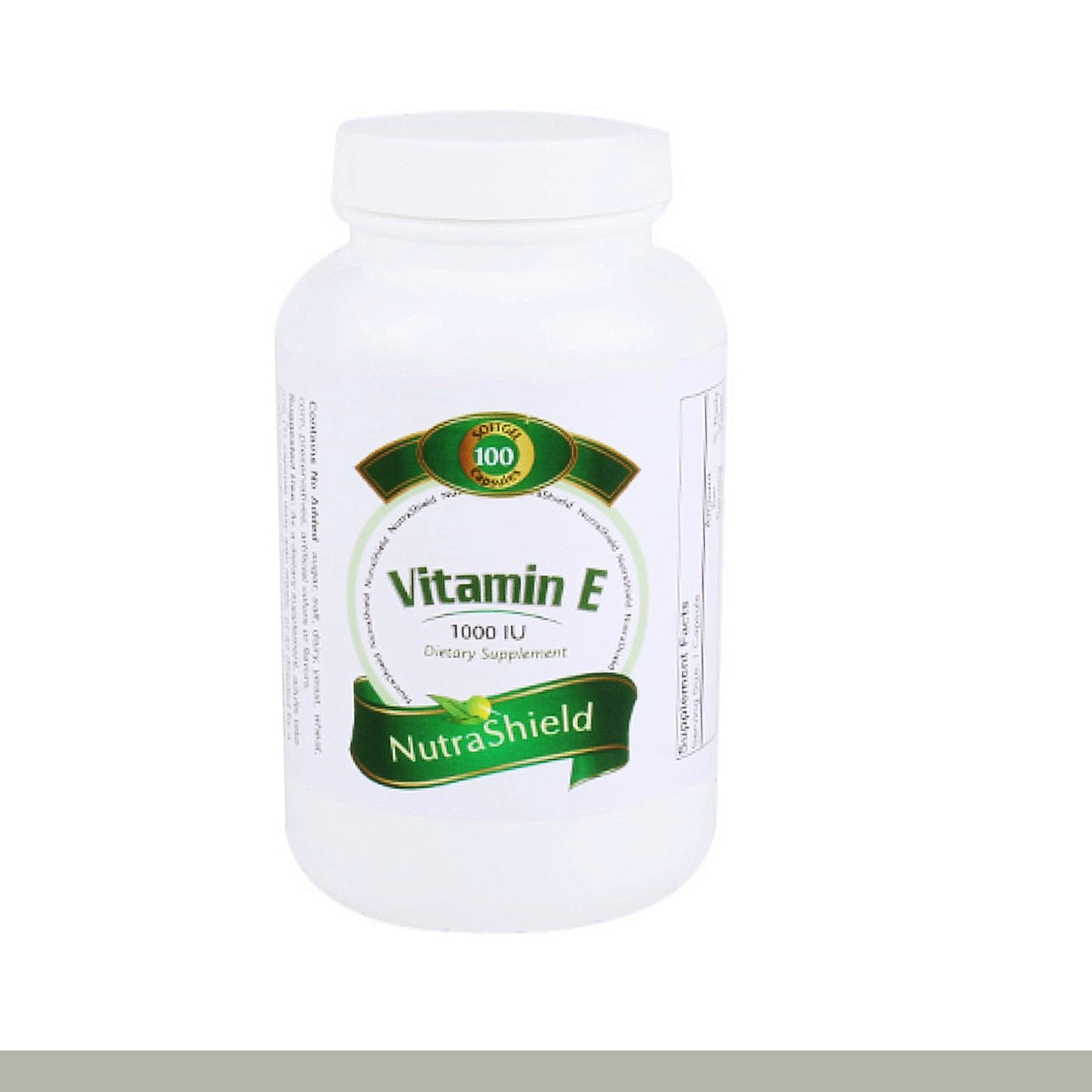 Nutrashield Vitamin E Capsules USP 1000 IU Ryvis Pharma