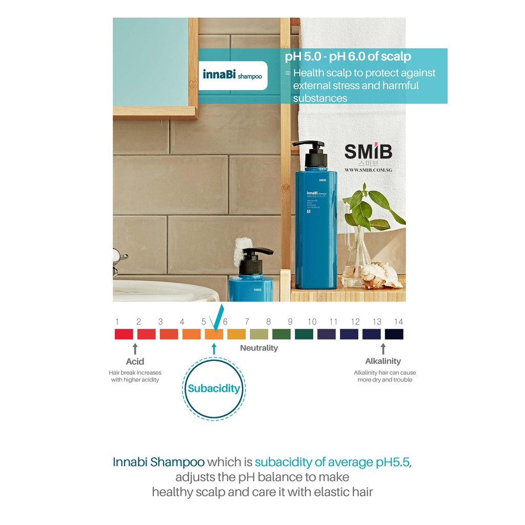 SMIB Anti Hair Loss Shampoo 500ML / coral calcium / Suitable for Oily