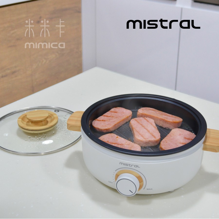 Mistral Mimica Multifunctional Electric Hot Pot with Grill MHP3