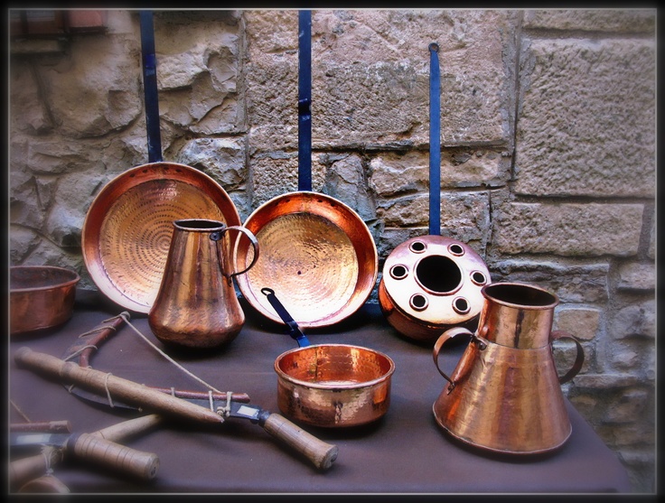 Utensilios antiguos de cocina de cobre Cosas de cocina Pinterest